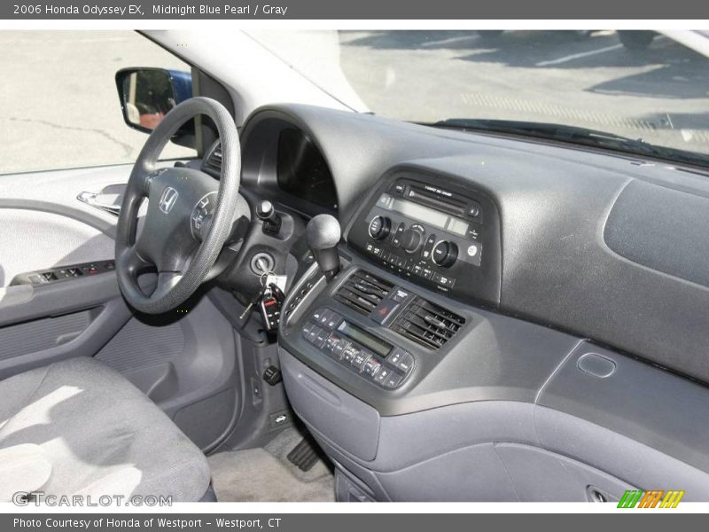 Midnight Blue Pearl / Gray 2006 Honda Odyssey EX