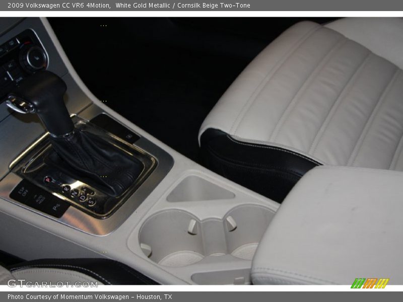 White Gold Metallic / Cornsilk Beige Two-Tone 2009 Volkswagen CC VR6 4Motion