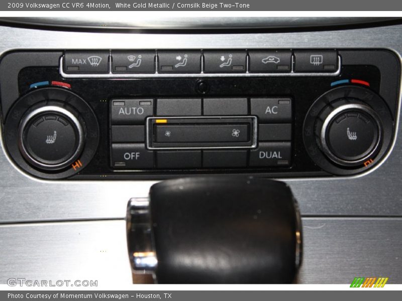 White Gold Metallic / Cornsilk Beige Two-Tone 2009 Volkswagen CC VR6 4Motion