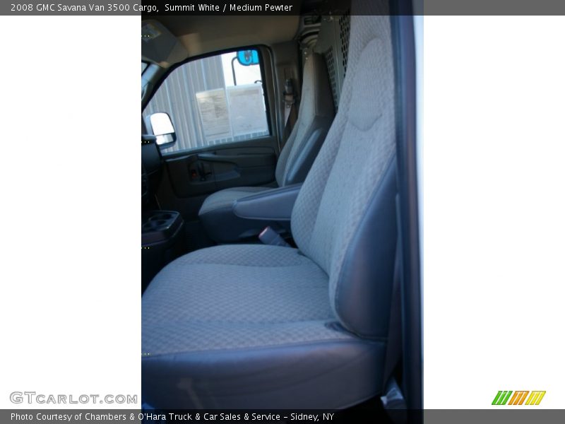 Summit White / Medium Pewter 2008 GMC Savana Van 3500 Cargo