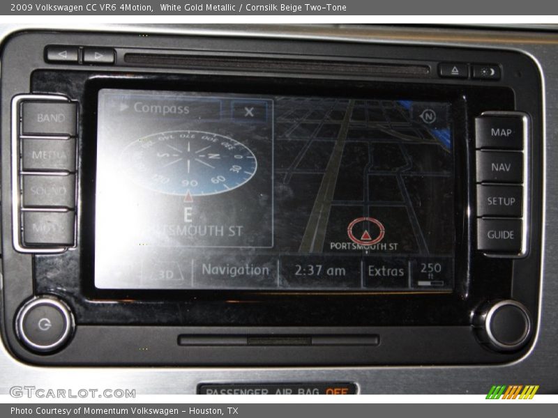 White Gold Metallic / Cornsilk Beige Two-Tone 2009 Volkswagen CC VR6 4Motion