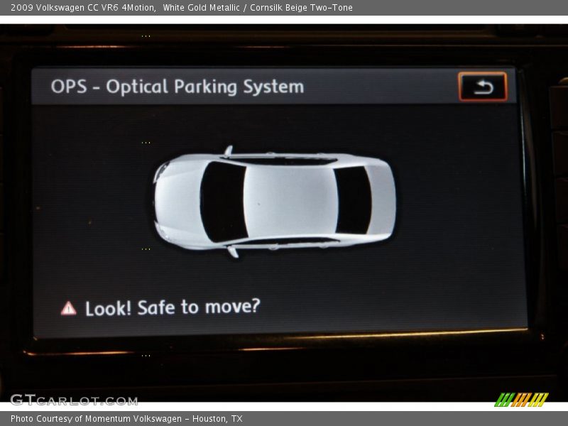 White Gold Metallic / Cornsilk Beige Two-Tone 2009 Volkswagen CC VR6 4Motion