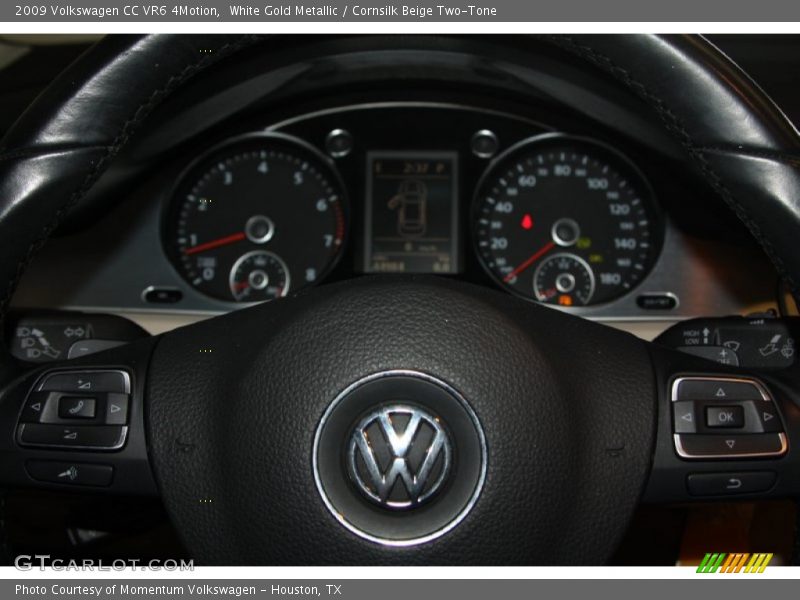 White Gold Metallic / Cornsilk Beige Two-Tone 2009 Volkswagen CC VR6 4Motion