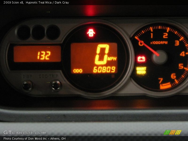 Hypnotic Teal Mica / Dark Gray 2009 Scion xB