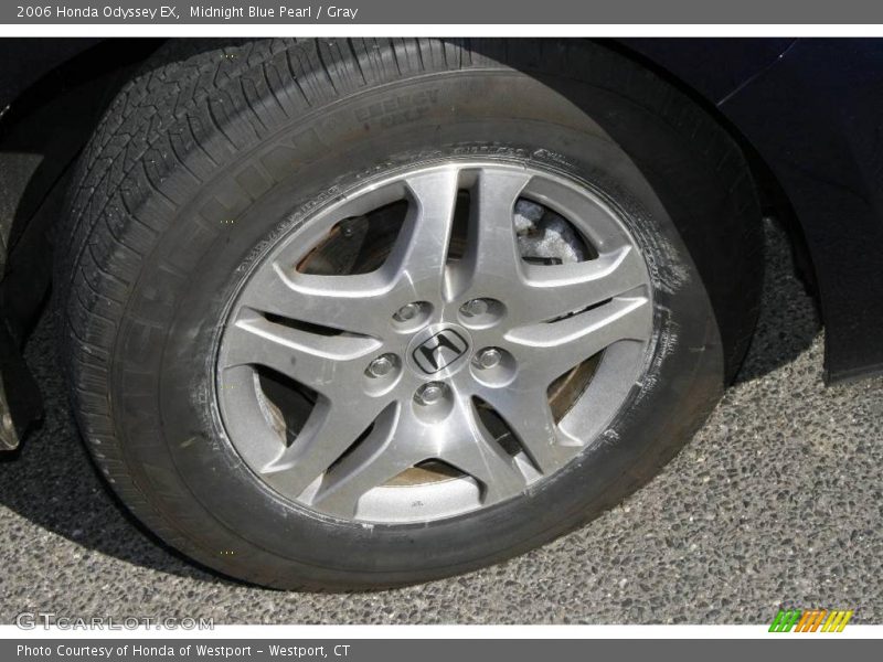 Midnight Blue Pearl / Gray 2006 Honda Odyssey EX
