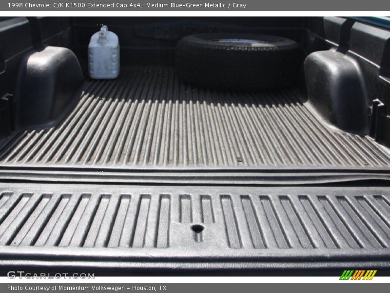Medium Blue-Green Metallic / Gray 1998 Chevrolet C/K K1500 Extended Cab 4x4