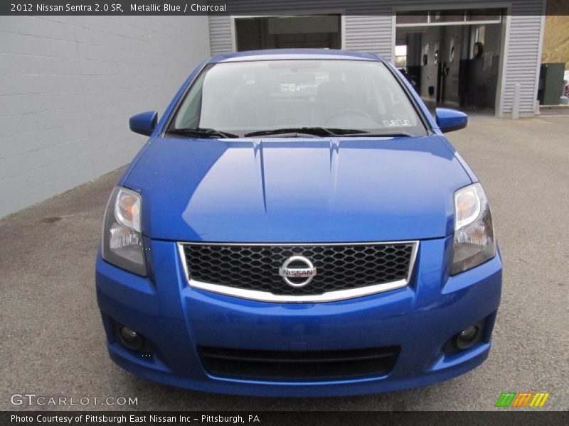 Metallic Blue / Charcoal 2012 Nissan Sentra 2.0 SR