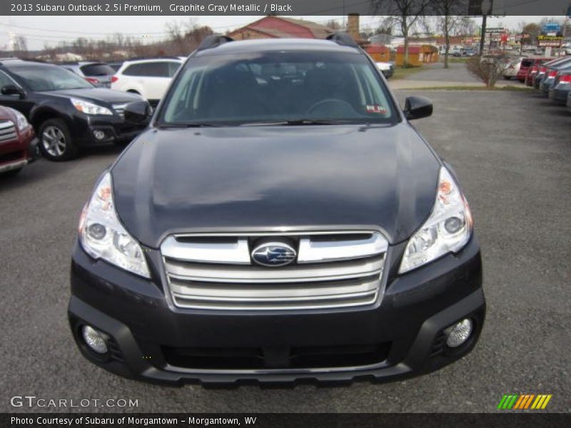 Graphite Gray Metallic / Black 2013 Subaru Outback 2.5i Premium