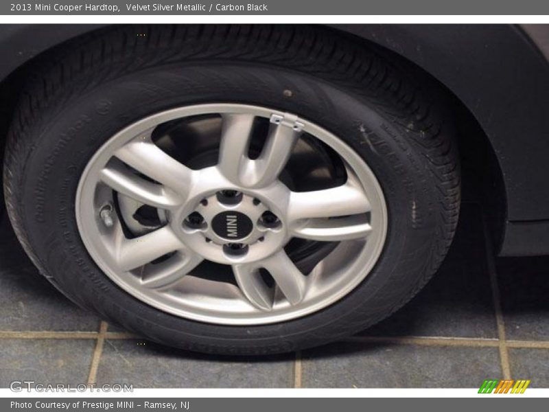 Velvet Silver Metallic / Carbon Black 2013 Mini Cooper Hardtop