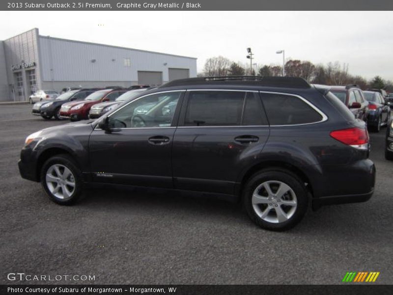 Graphite Gray Metallic / Black 2013 Subaru Outback 2.5i Premium