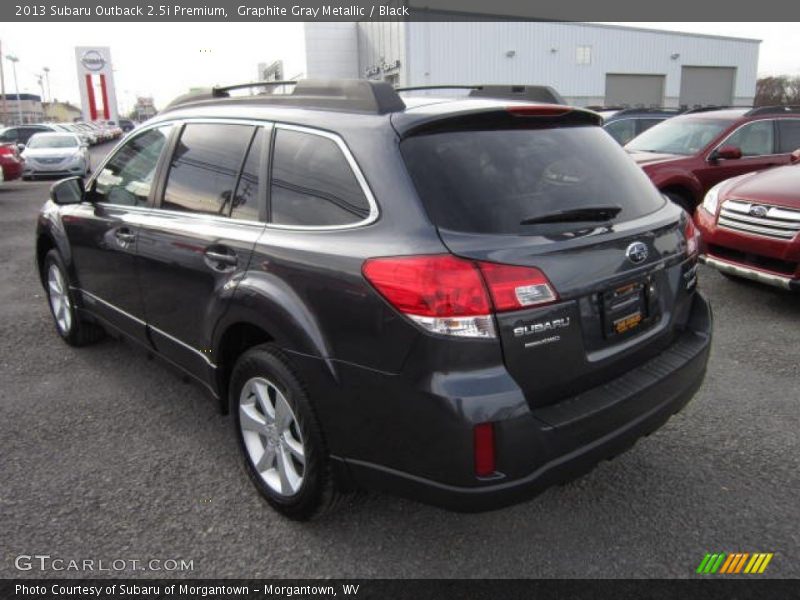 Graphite Gray Metallic / Black 2013 Subaru Outback 2.5i Premium