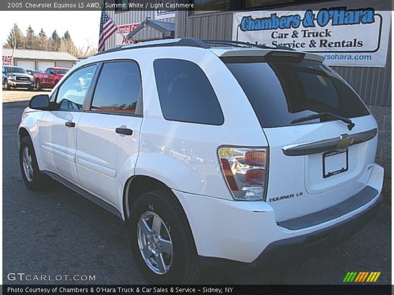 Summit White / Light Cashmere 2005 Chevrolet Equinox LS AWD