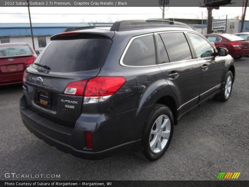 Graphite Gray Metallic / Black 2013 Subaru Outback 2.5i Premium