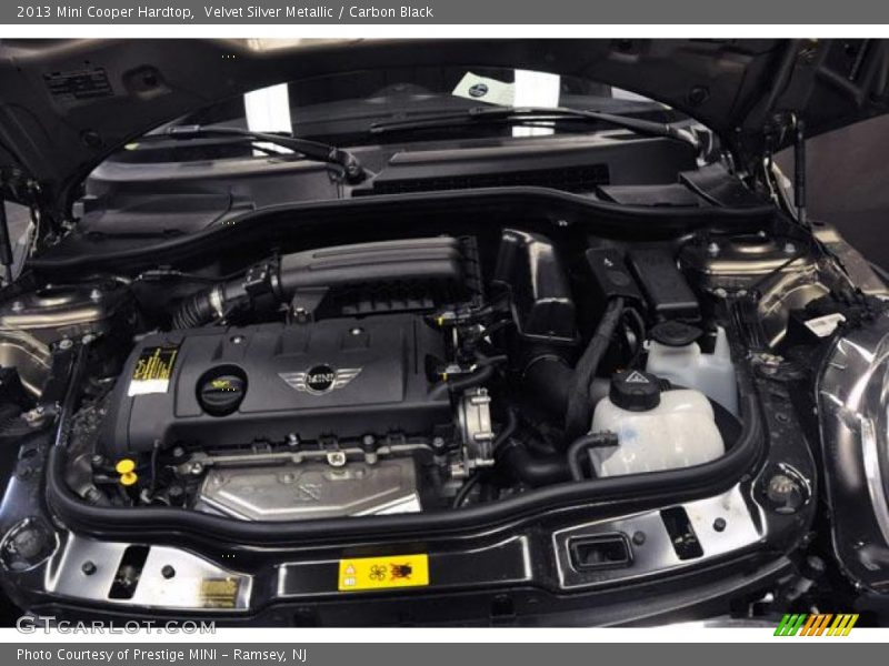 Velvet Silver Metallic / Carbon Black 2013 Mini Cooper Hardtop