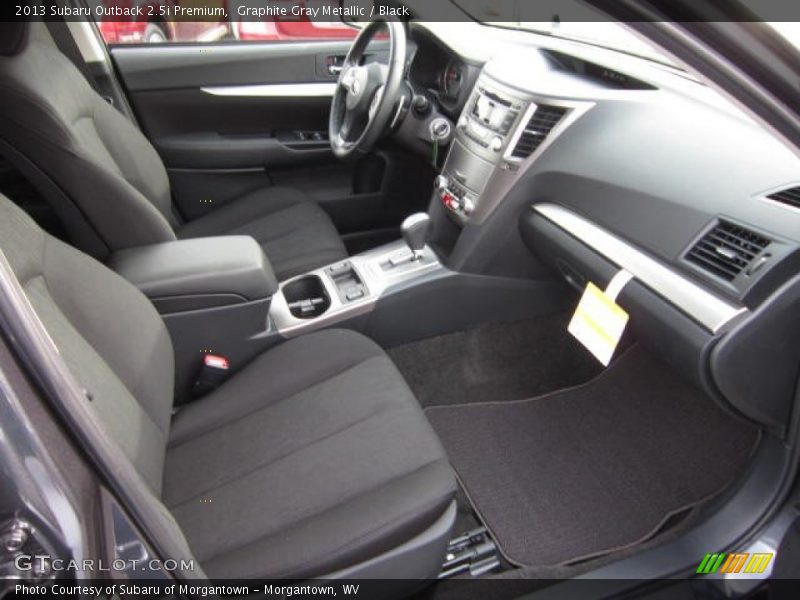 Graphite Gray Metallic / Black 2013 Subaru Outback 2.5i Premium