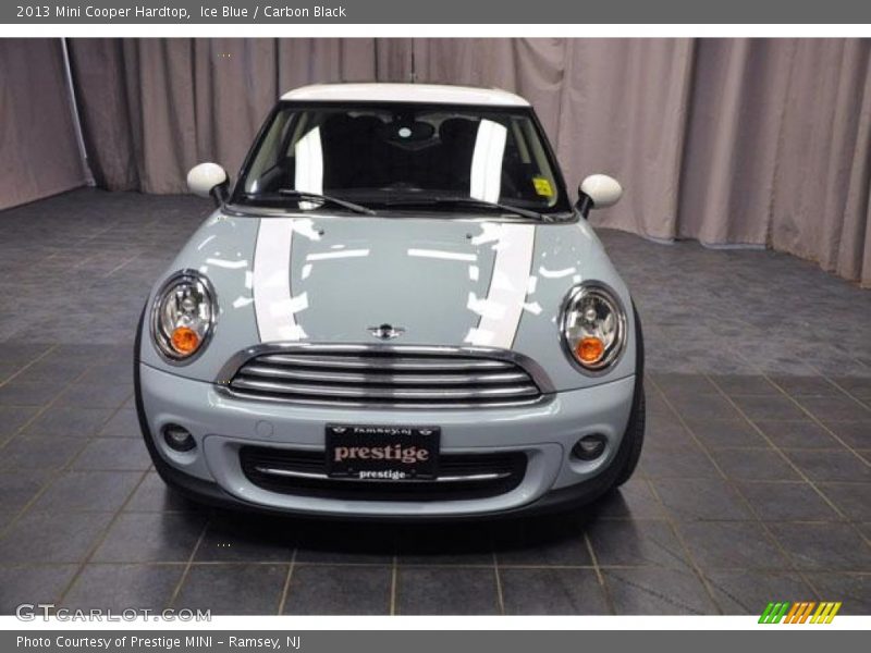 Ice Blue / Carbon Black 2013 Mini Cooper Hardtop