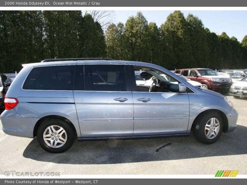 Ocean Mist Metallic / Gray 2006 Honda Odyssey EX