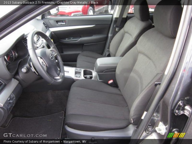 Graphite Gray Metallic / Black 2013 Subaru Outback 2.5i Premium