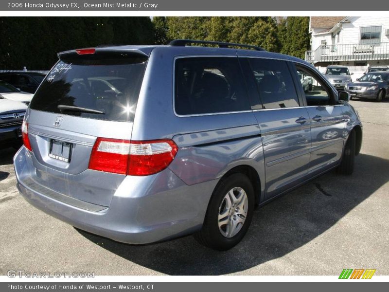 Ocean Mist Metallic / Gray 2006 Honda Odyssey EX