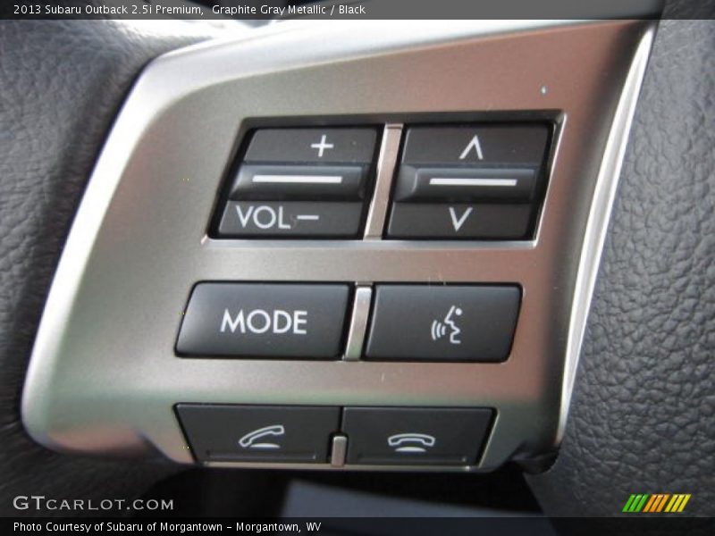 Graphite Gray Metallic / Black 2013 Subaru Outback 2.5i Premium