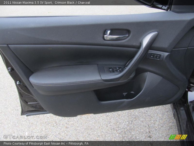 Crimson Black / Charcoal 2011 Nissan Maxima 3.5 SV Sport