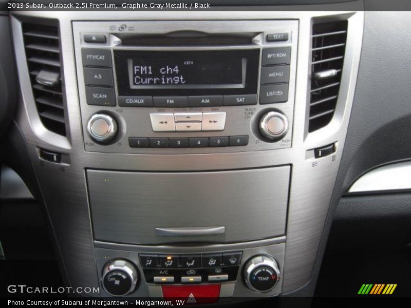 Graphite Gray Metallic / Black 2013 Subaru Outback 2.5i Premium