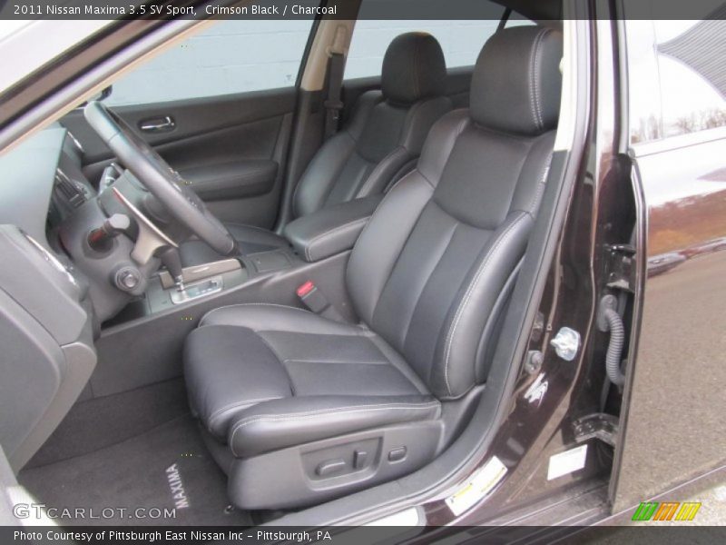 Crimson Black / Charcoal 2011 Nissan Maxima 3.5 SV Sport