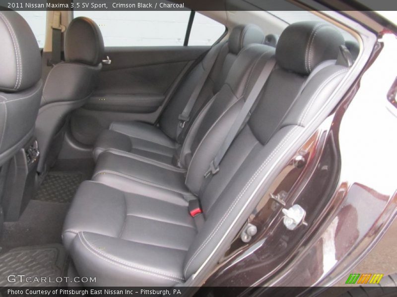 Crimson Black / Charcoal 2011 Nissan Maxima 3.5 SV Sport