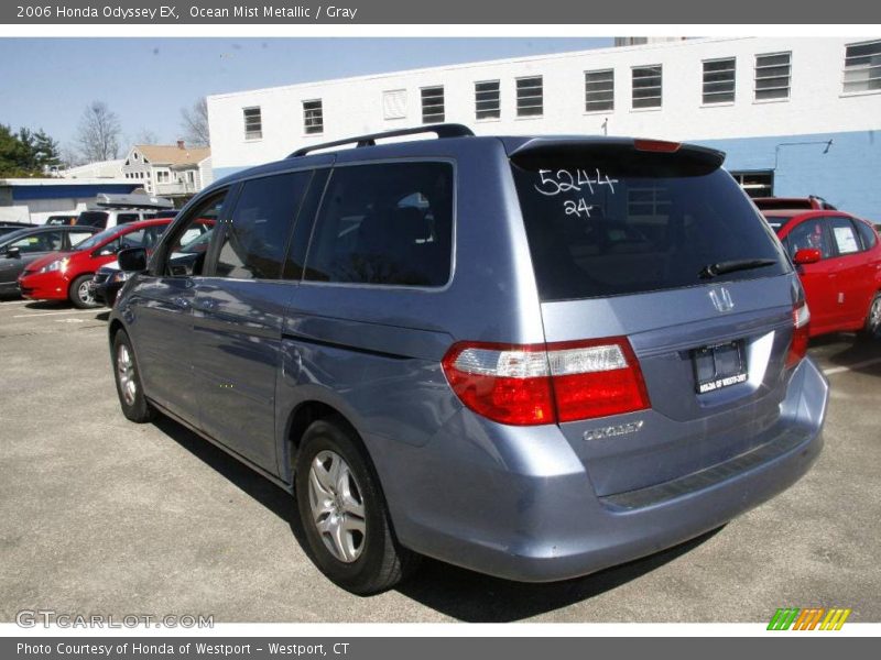 Ocean Mist Metallic / Gray 2006 Honda Odyssey EX
