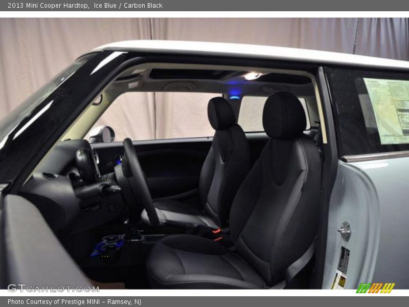 Ice Blue / Carbon Black 2013 Mini Cooper Hardtop