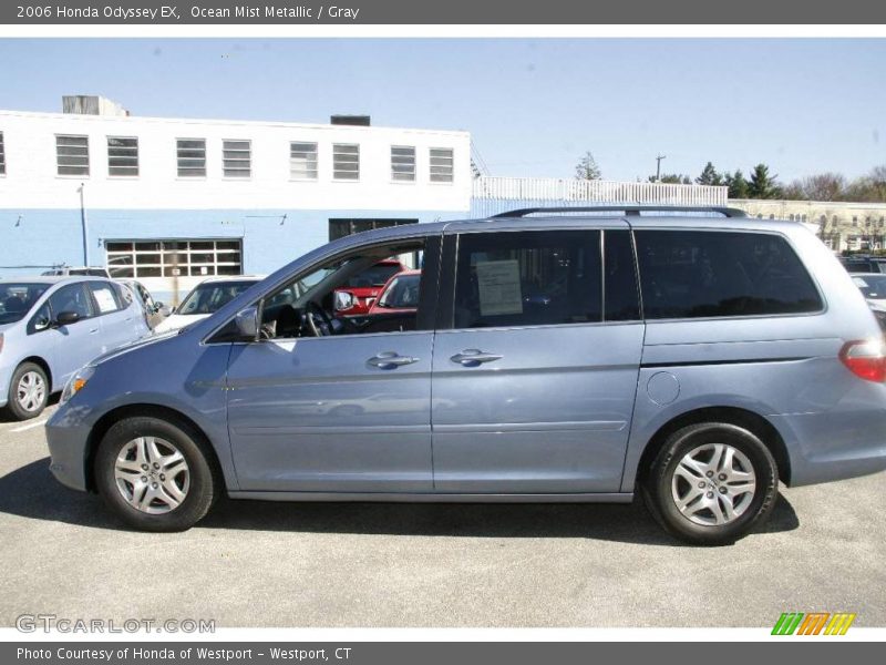 Ocean Mist Metallic / Gray 2006 Honda Odyssey EX