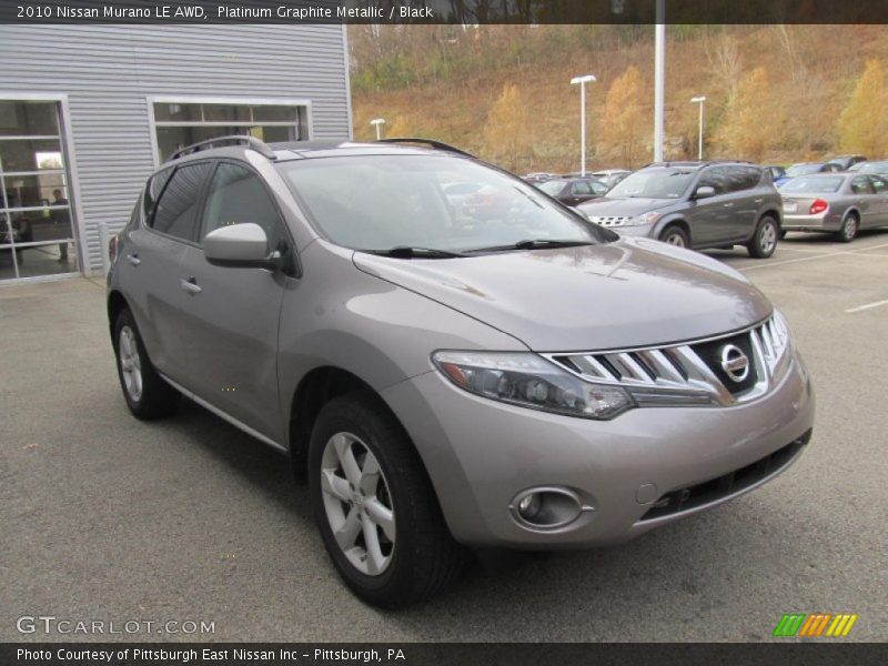Platinum Graphite Metallic / Black 2010 Nissan Murano LE AWD