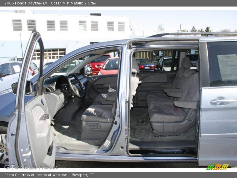 Ocean Mist Metallic / Gray 2006 Honda Odyssey EX