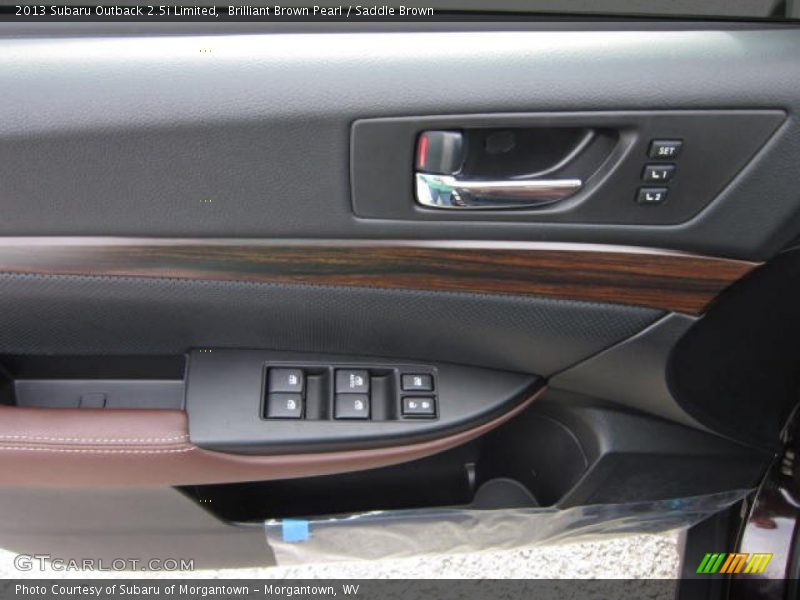 Brilliant Brown Pearl / Saddle Brown 2013 Subaru Outback 2.5i Limited