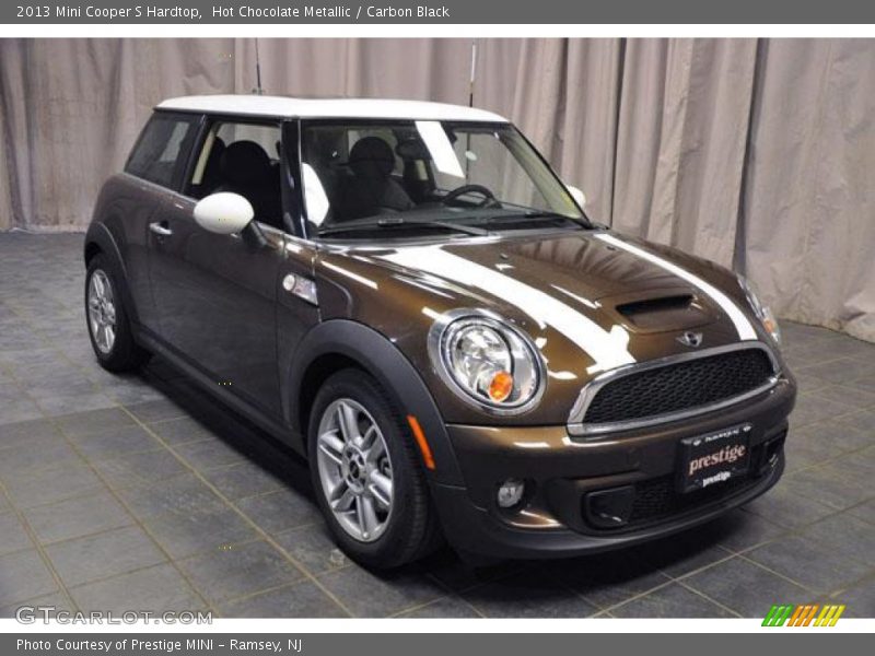 Hot Chocolate Metallic / Carbon Black 2013 Mini Cooper S Hardtop