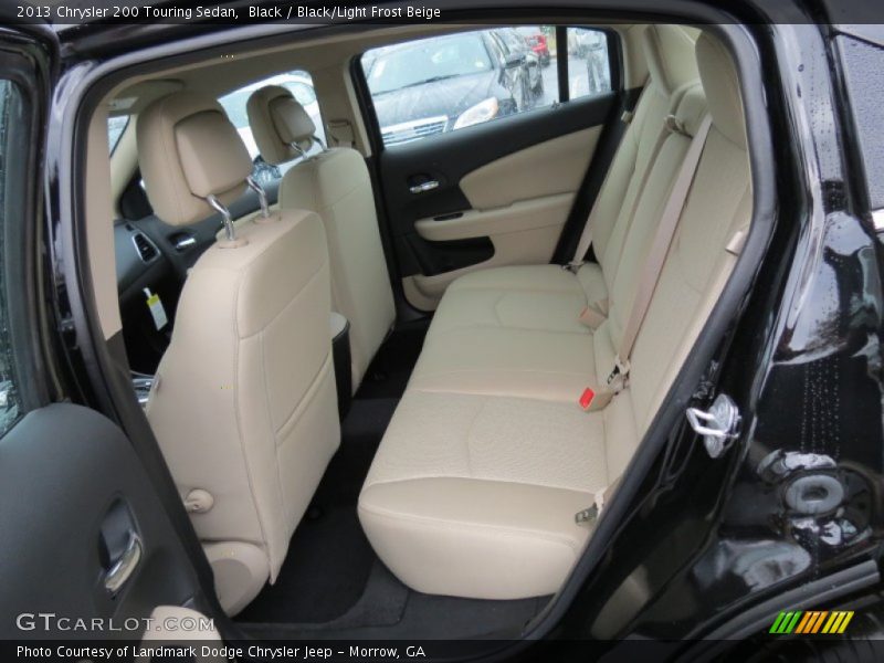 Black / Black/Light Frost Beige 2013 Chrysler 200 Touring Sedan