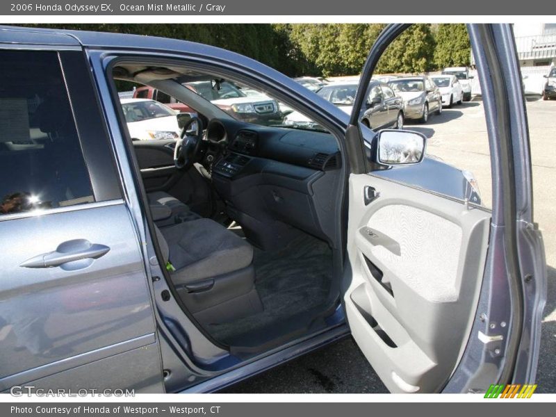 Ocean Mist Metallic / Gray 2006 Honda Odyssey EX