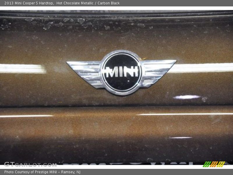 Hot Chocolate Metallic / Carbon Black 2013 Mini Cooper S Hardtop