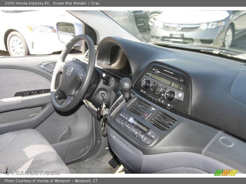 Ocean Mist Metallic / Gray 2006 Honda Odyssey EX
