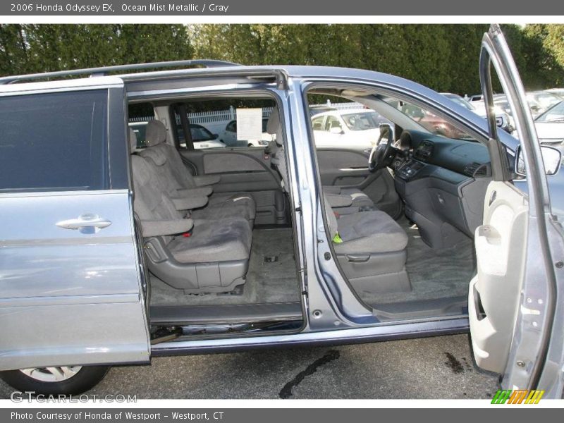Ocean Mist Metallic / Gray 2006 Honda Odyssey EX