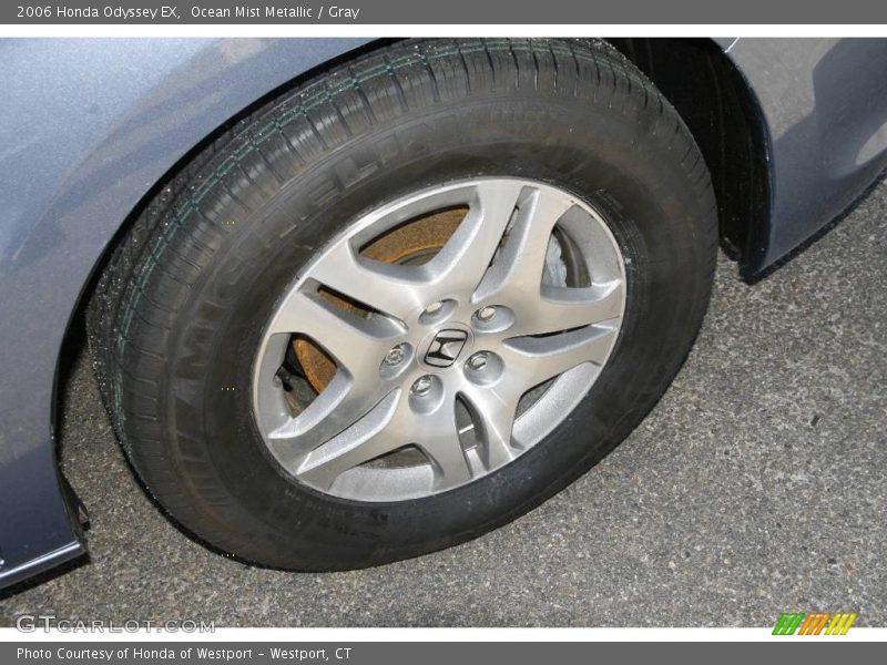 Ocean Mist Metallic / Gray 2006 Honda Odyssey EX