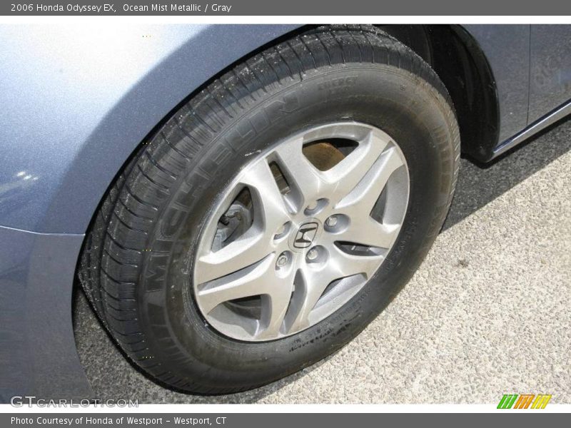 Ocean Mist Metallic / Gray 2006 Honda Odyssey EX