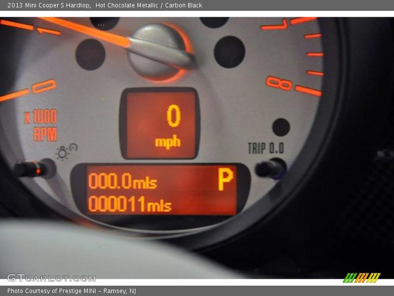 Hot Chocolate Metallic / Carbon Black 2013 Mini Cooper S Hardtop
