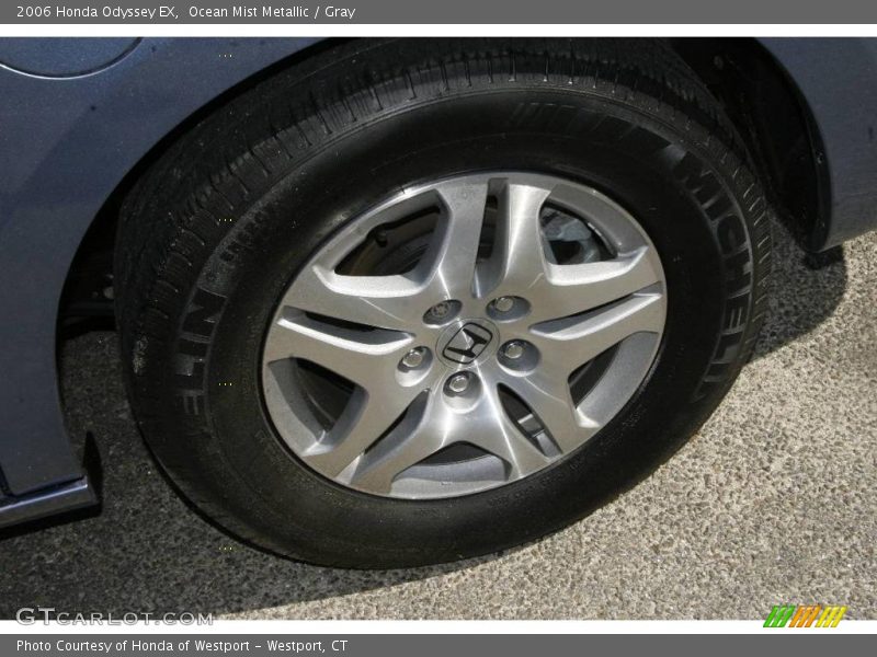 Ocean Mist Metallic / Gray 2006 Honda Odyssey EX