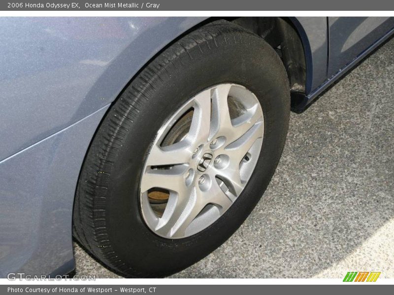 Ocean Mist Metallic / Gray 2006 Honda Odyssey EX