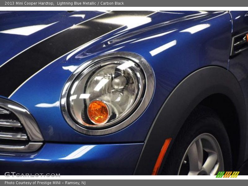 Lightning Blue Metallic / Carbon Black 2013 Mini Cooper Hardtop