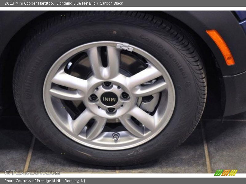 Lightning Blue Metallic / Carbon Black 2013 Mini Cooper Hardtop