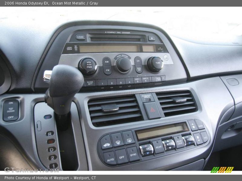 Ocean Mist Metallic / Gray 2006 Honda Odyssey EX