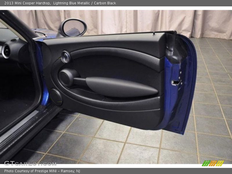 Lightning Blue Metallic / Carbon Black 2013 Mini Cooper Hardtop