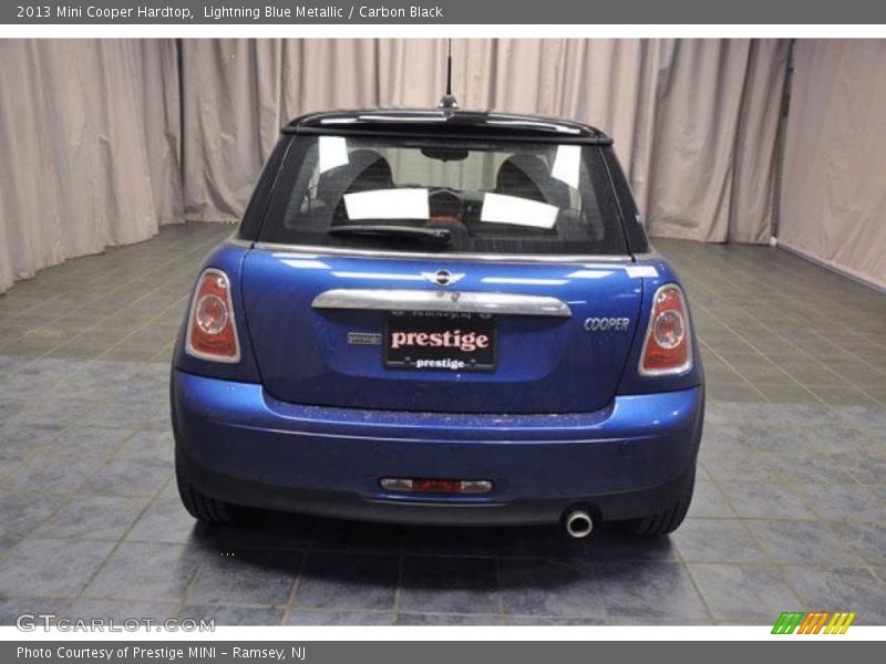 Lightning Blue Metallic / Carbon Black 2013 Mini Cooper Hardtop